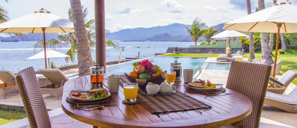 Oceanfront Citakara Sari Villas Candi Dasa  Ngoại thất bức ảnh